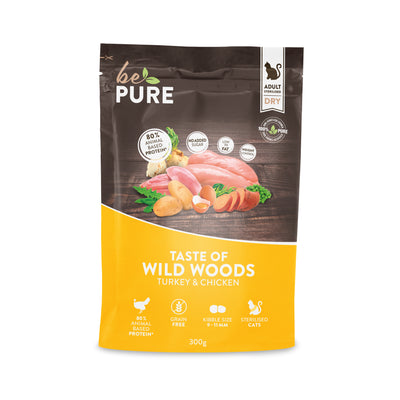 bePure Taste of Wild Wood Trockenfutter für Katzen