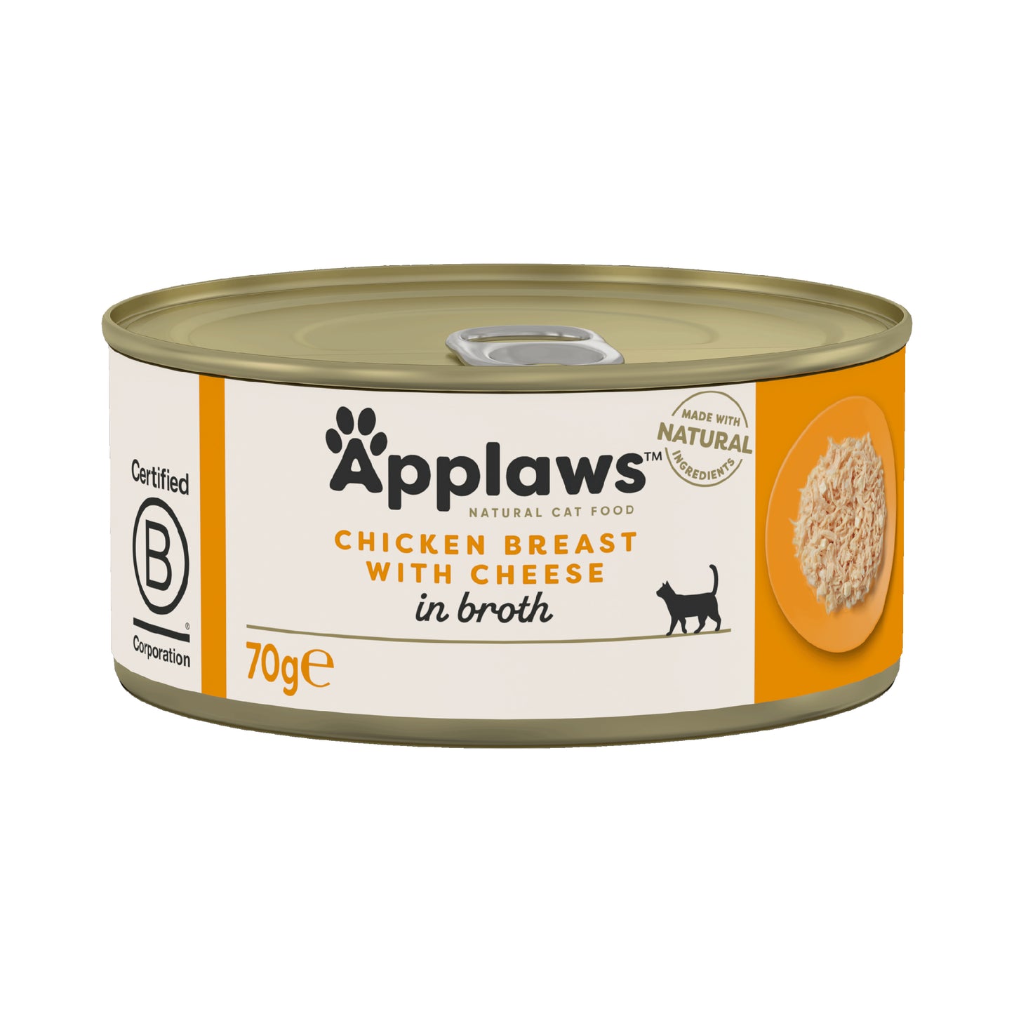 Applaws Hühnchenbrust und Käse Nassfutter für Katzen