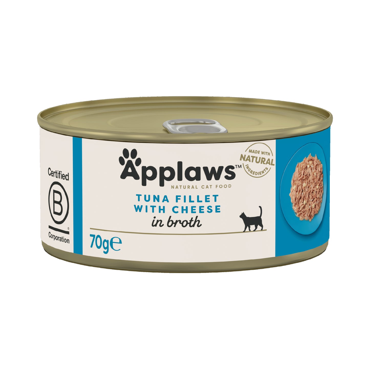 Applaws Thunfischfilet und Käse Nassfutter für Katzen