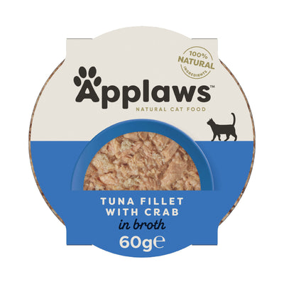 Applaws Thunfischfilet und Krabbe Nassfutter für Katzen