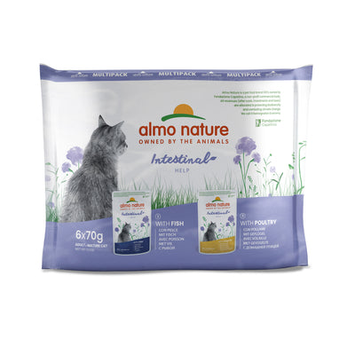 Almo Nature Intestinal Help Multipack Nahrungsergänzung für Katzen