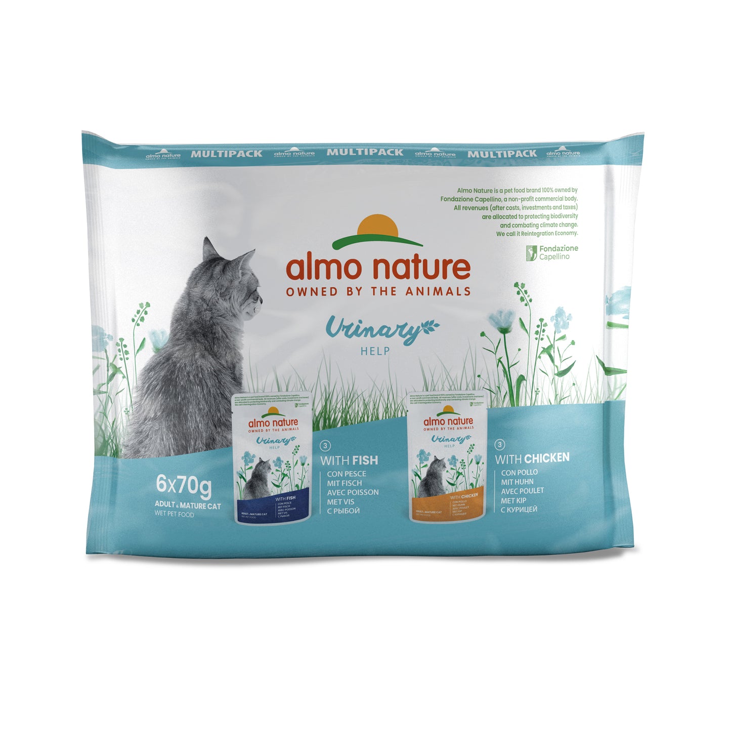 Almo Nature Multi Pack Urinary Help Nahrungsergänzung für Katzen