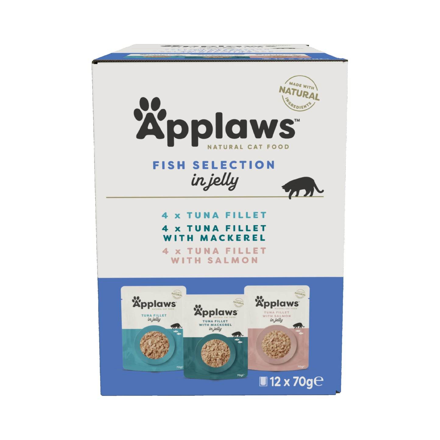 Applaws Multipack Fish Selection Jelly Nassfutter für Katzen