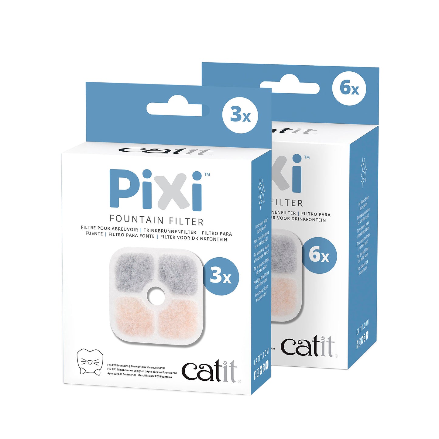 Catit PIXI Fountain Filter Automat für Katzen