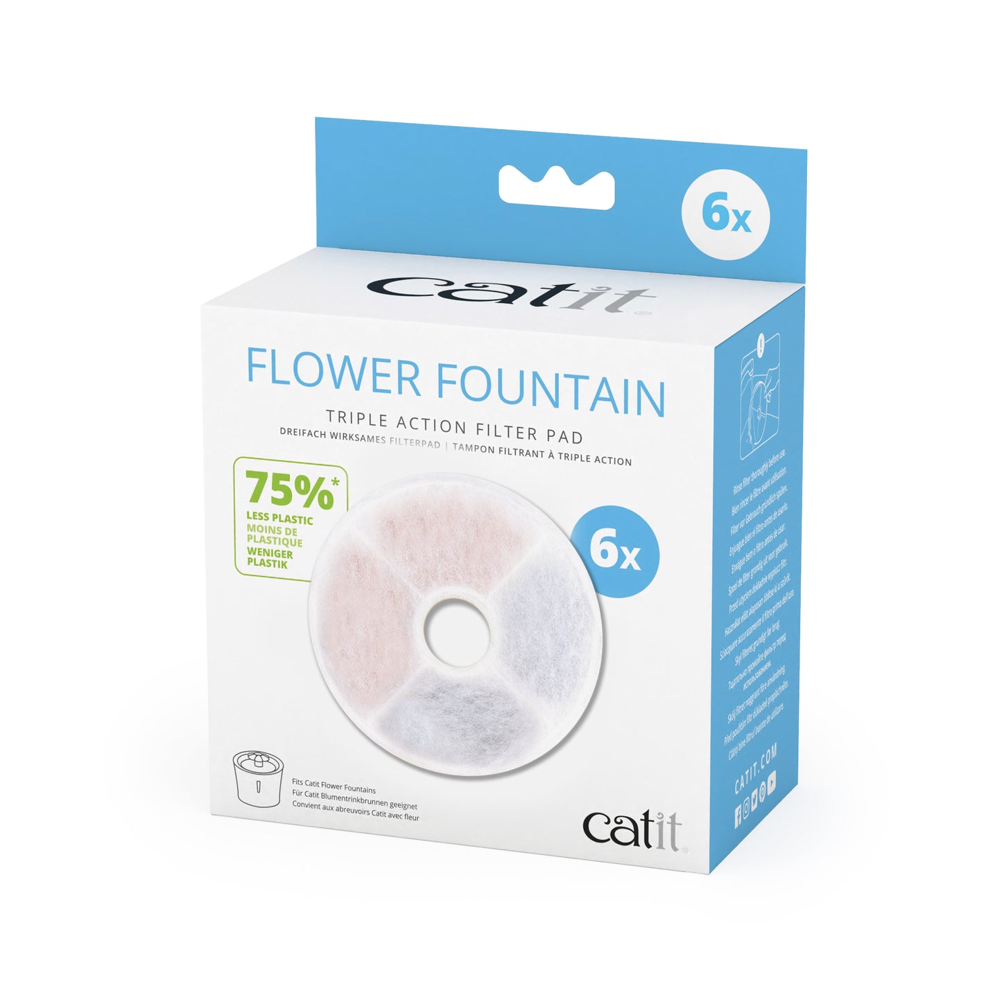 Catit Triple Action Filter Automat für Katzen