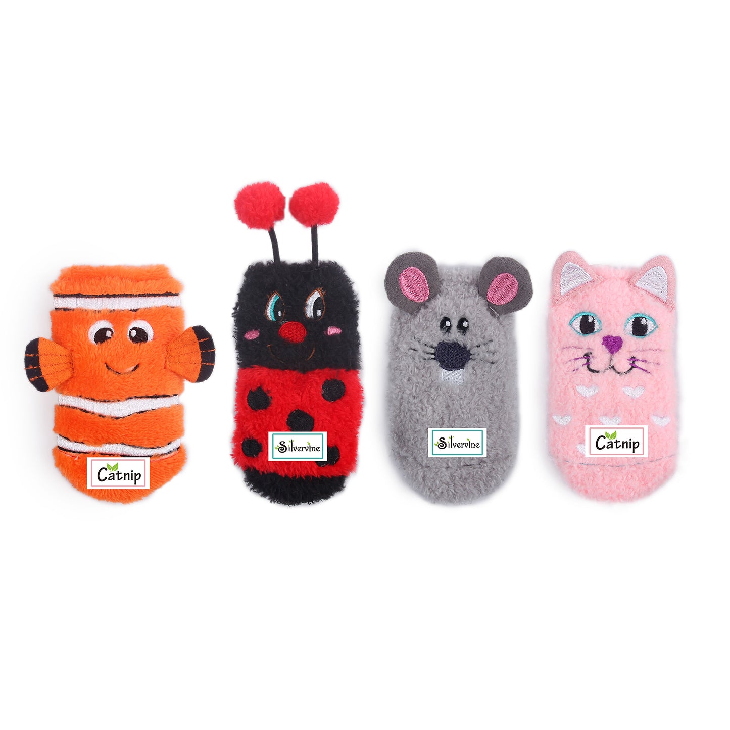 All for Paws Socks-Sock Spielzeug für Katzen