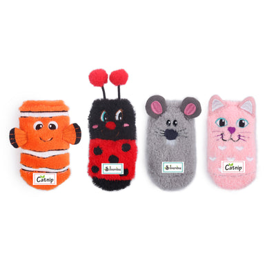 All for Paws Socks-Sock Spielzeug für Katzen