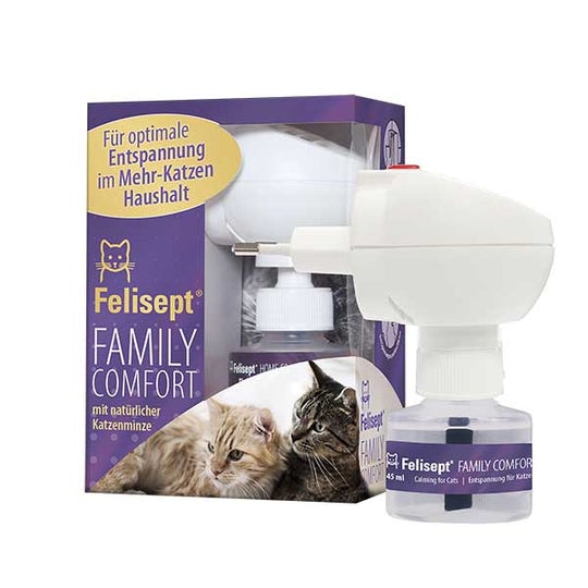Felisept Family Comfort Raumdiffuser Set Hygienezubehör für Katzen