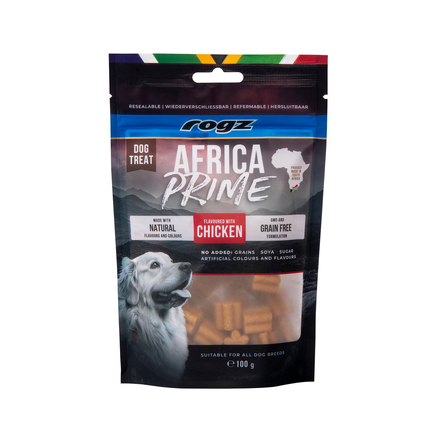 rogz Africa Prime Poulet Snack für Hunde