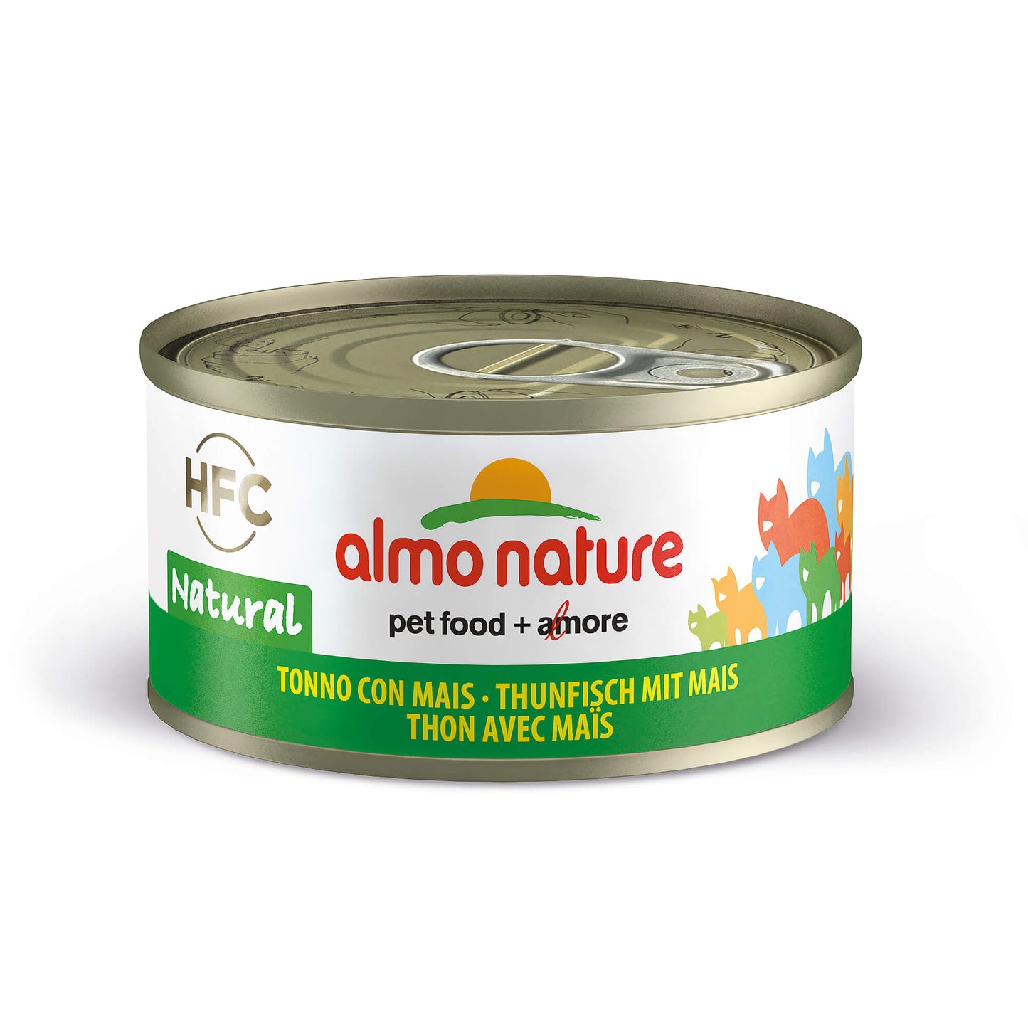 Katze Nassfutter "HFC Natural" Thunfisch/Mais