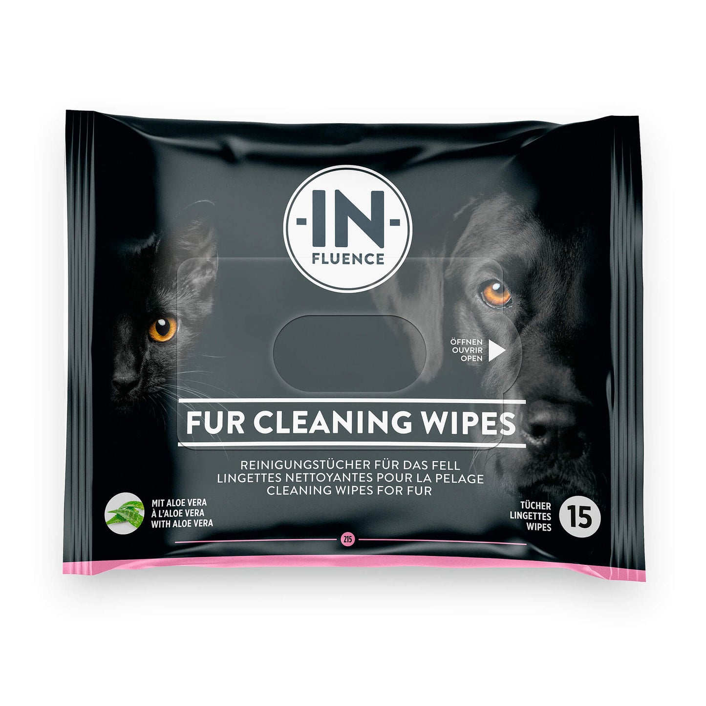 In-Fluence Fur Cleaning Wipes Pflegemittel für Hunde und Katzen