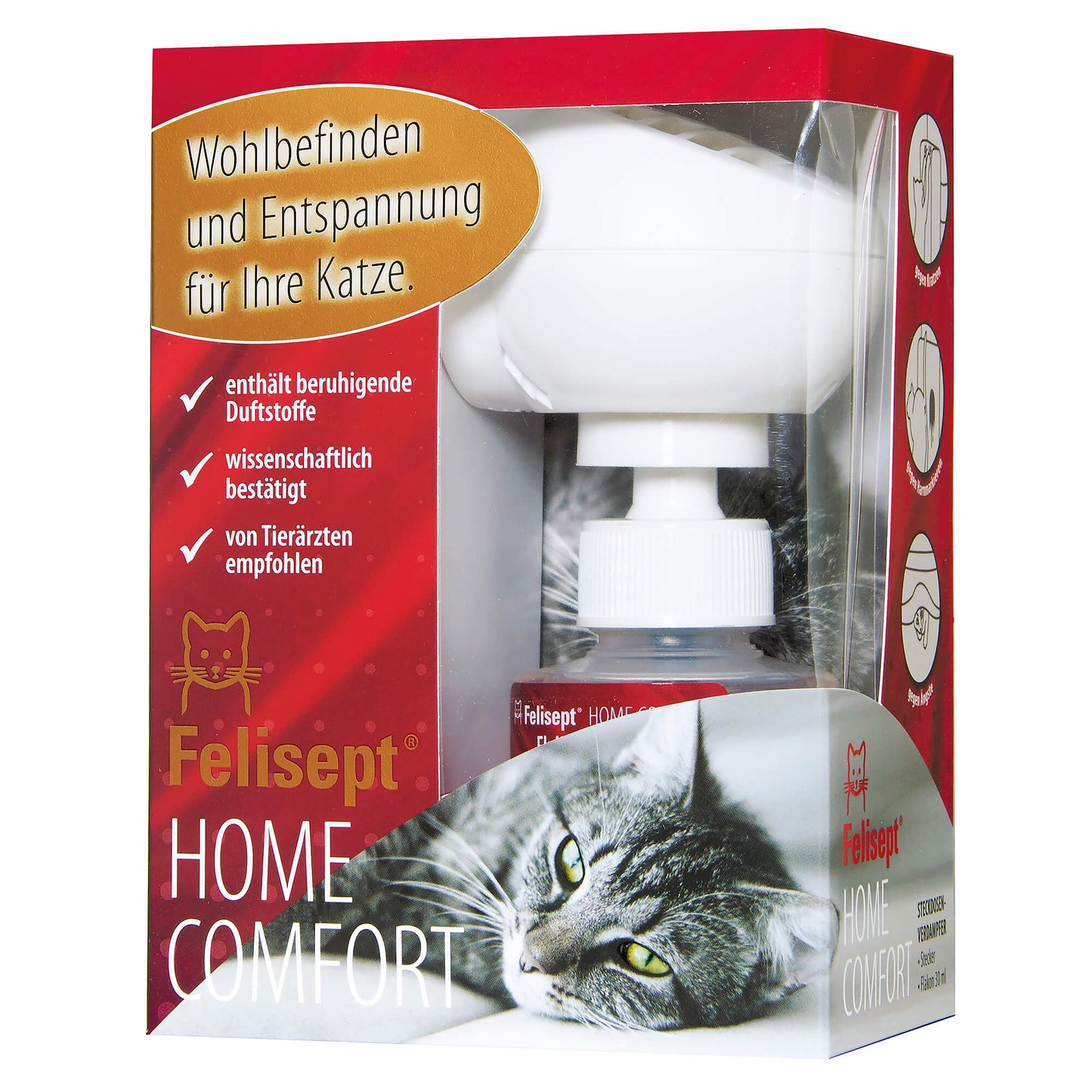 Felisept Home Comfort Raumdiffuser Set Beruhigungsmittel für Katzen