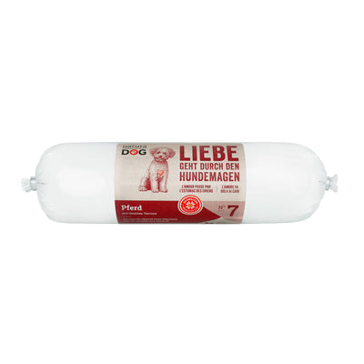 naturaDog Pferd & Gemüse Terrine Nassfutter für Hunde