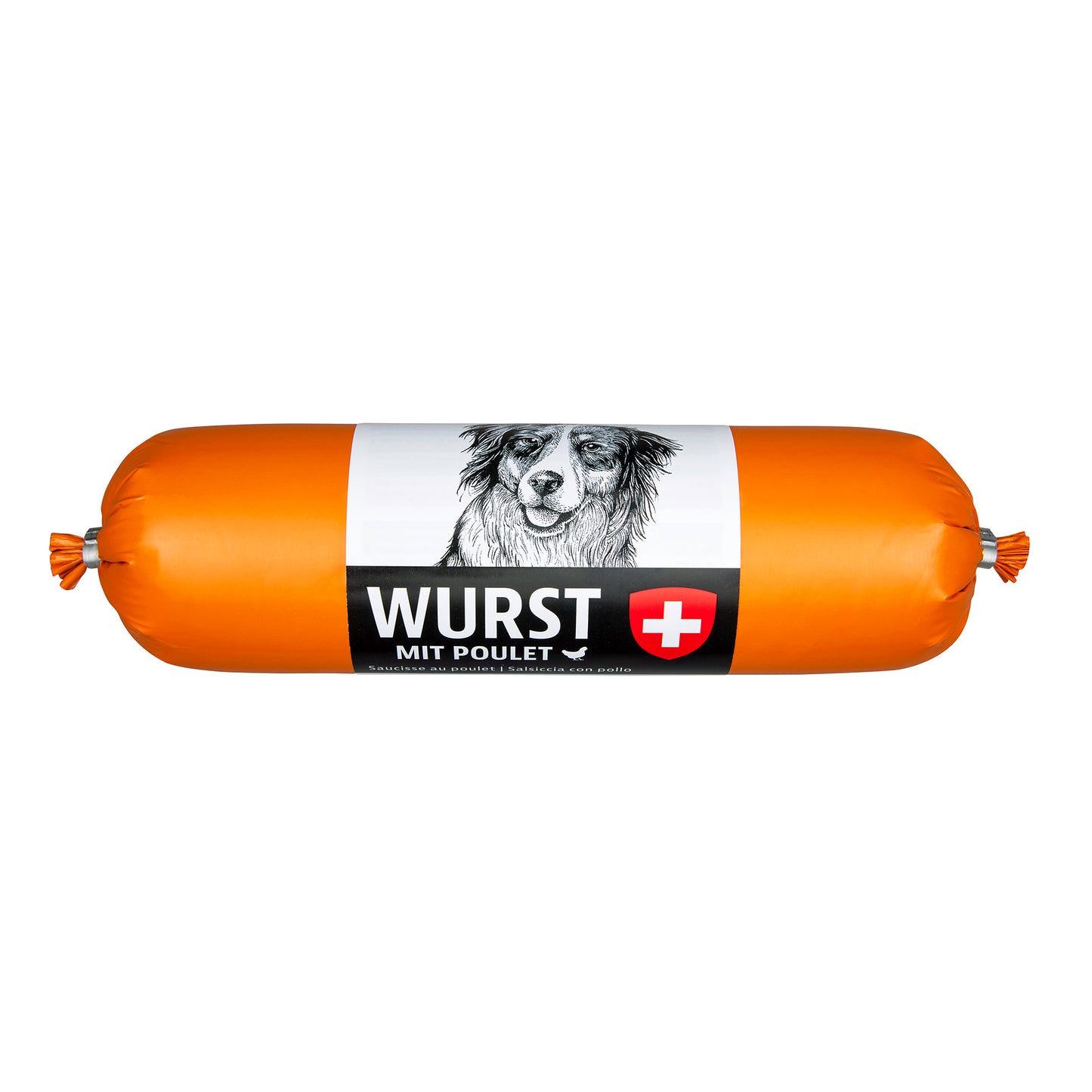 naturaDog Wurst mit Poulet Nassfutter für Hunde