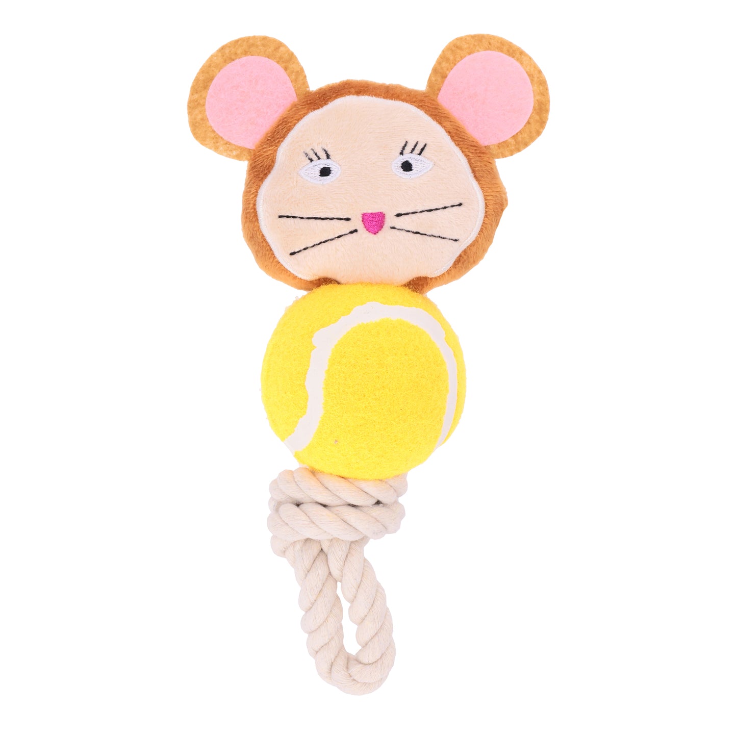 Freezack Play 'n' Tug Maus Spielzeug für Hunde