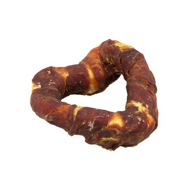 bePure Heart Ente Kauartikel für Hunde