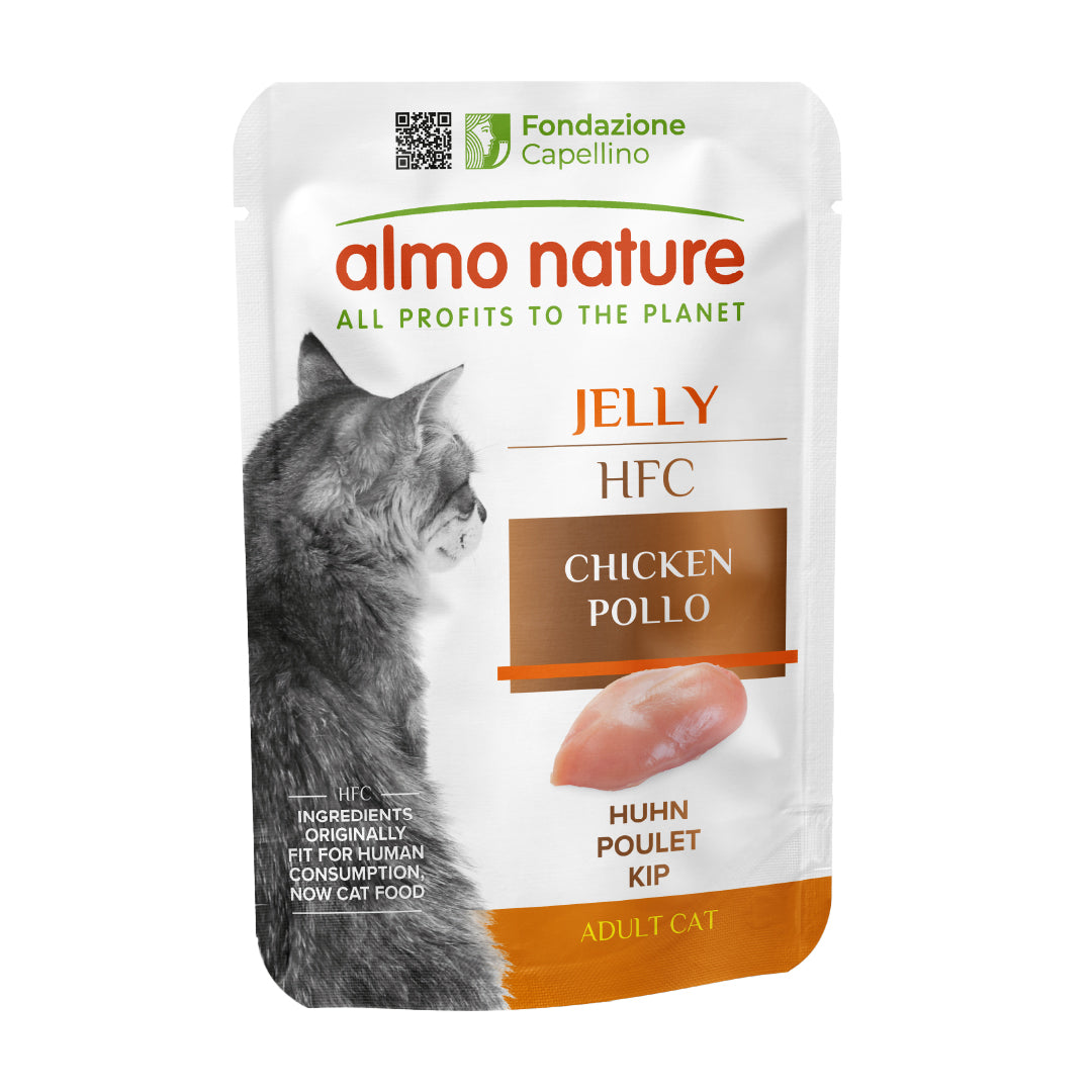 Almo Nature HFC Jelly Cat Huhn Nassfutter für Katzen