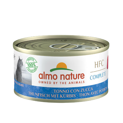 Almo Nature HFC Complete mit Thunfisch und Kürbis für Katzen
