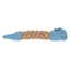 Chomper Gecko with Braided Rope Body Spielzeug für Hunde