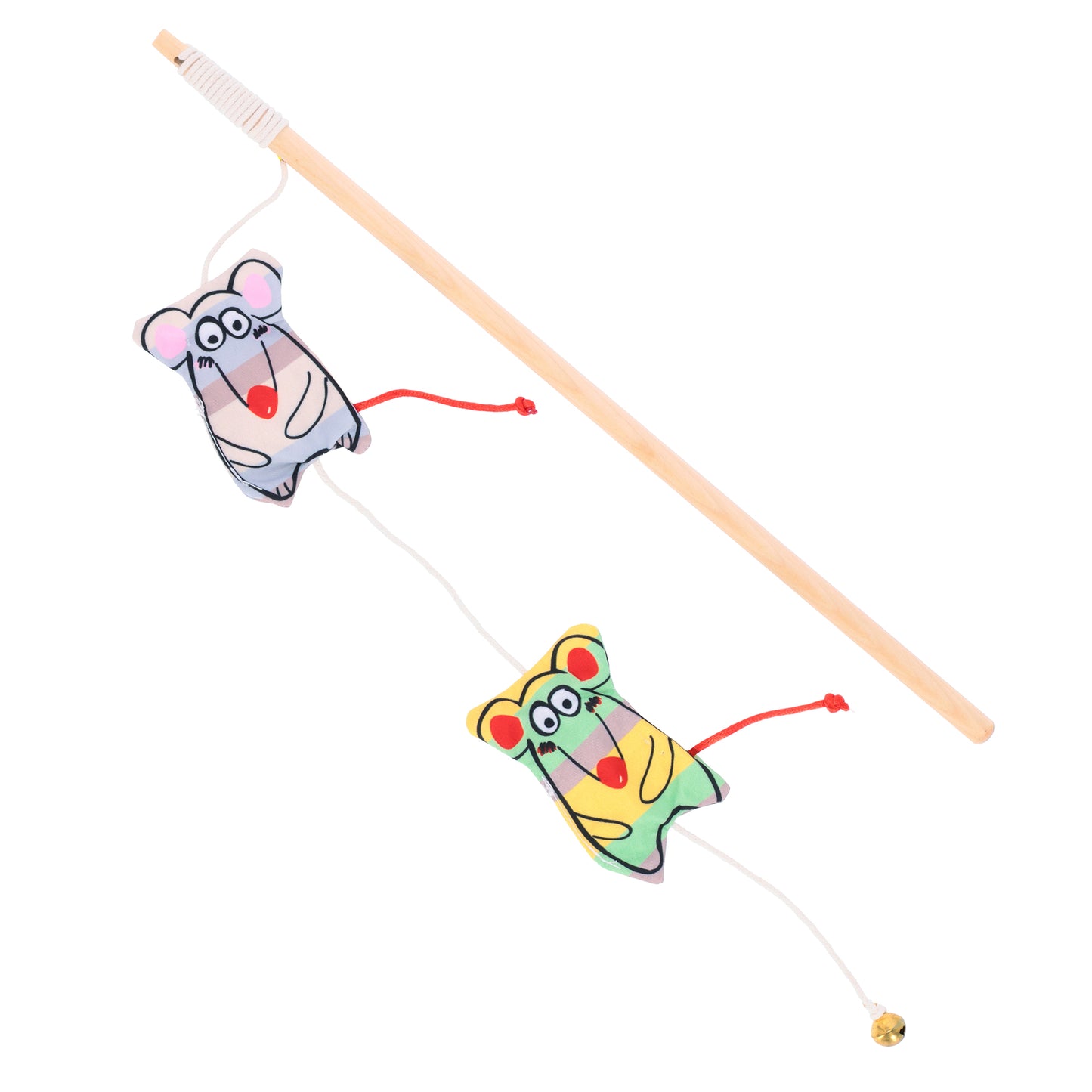 All for Paws Curious Mice Wand Katzenangel für Katzen