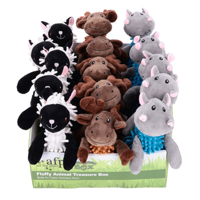 All for Paws Display Fluffy Animal Kuscheltier für Hunde