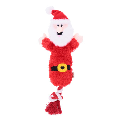 All for Paws Merry Tug & Fetch Samichlaus Spielzeug für Hunde