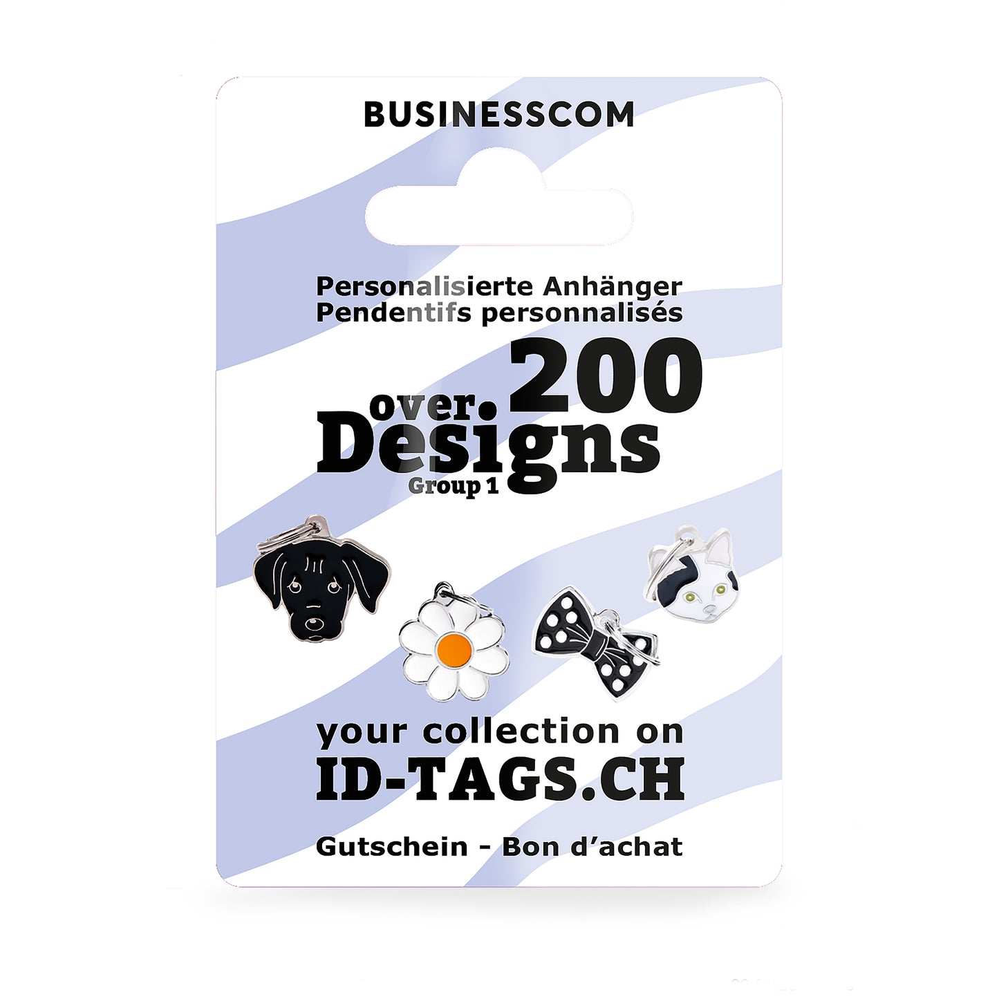 Businesscom Gutscheinkarte 200 Designs Accessoire