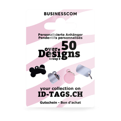 Businesscom Gutscheinkarte 50 Designs Accessoire