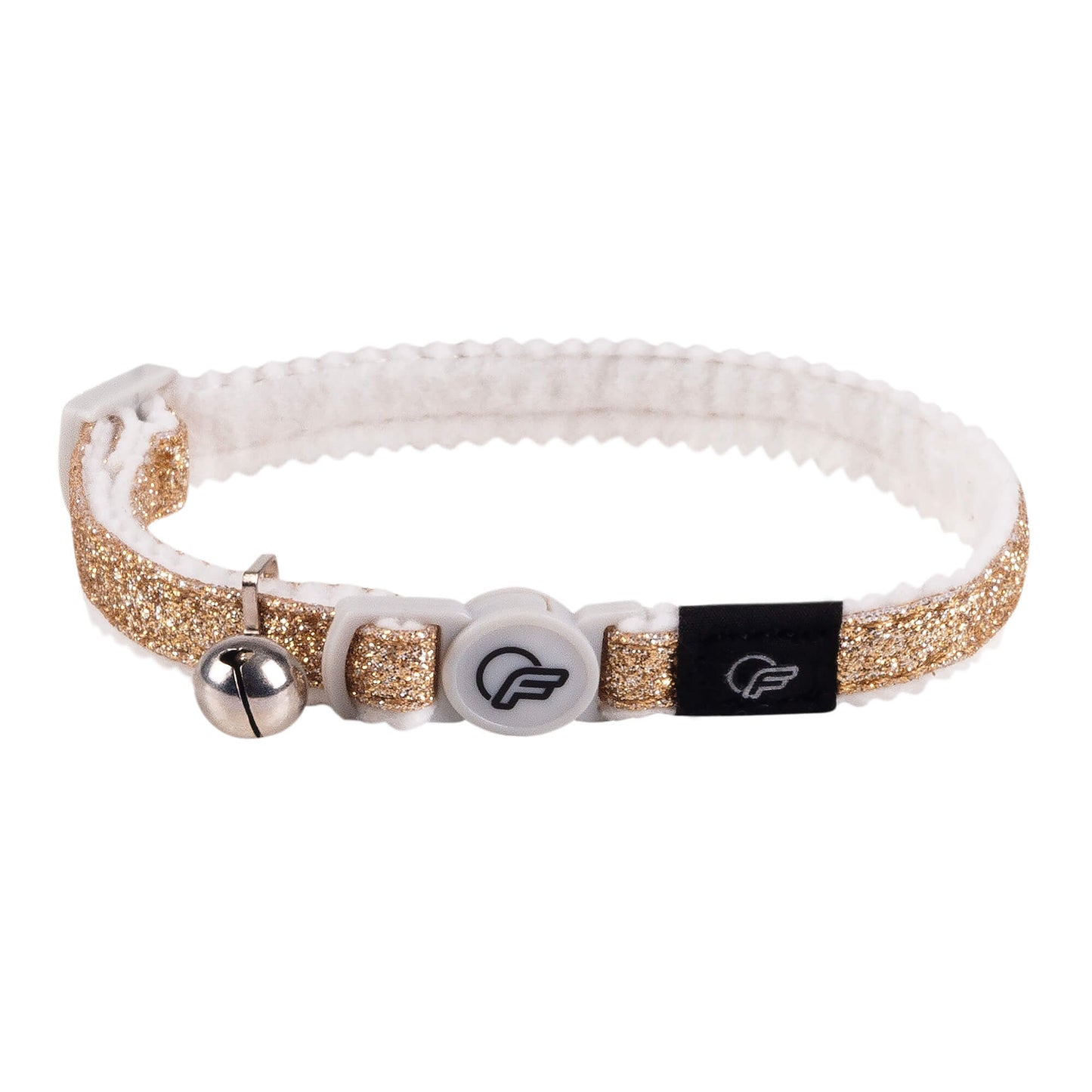 Freezack Katzenhalsband Glitter Flake gold