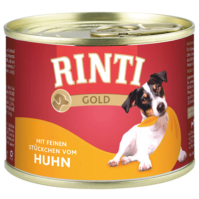 Rinti Gold Huhnstückchen Nassfutter für Hunde