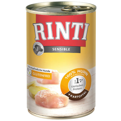 Rinti Sensible mit Huhn und Kartoffeln Nassfutter für Hunde