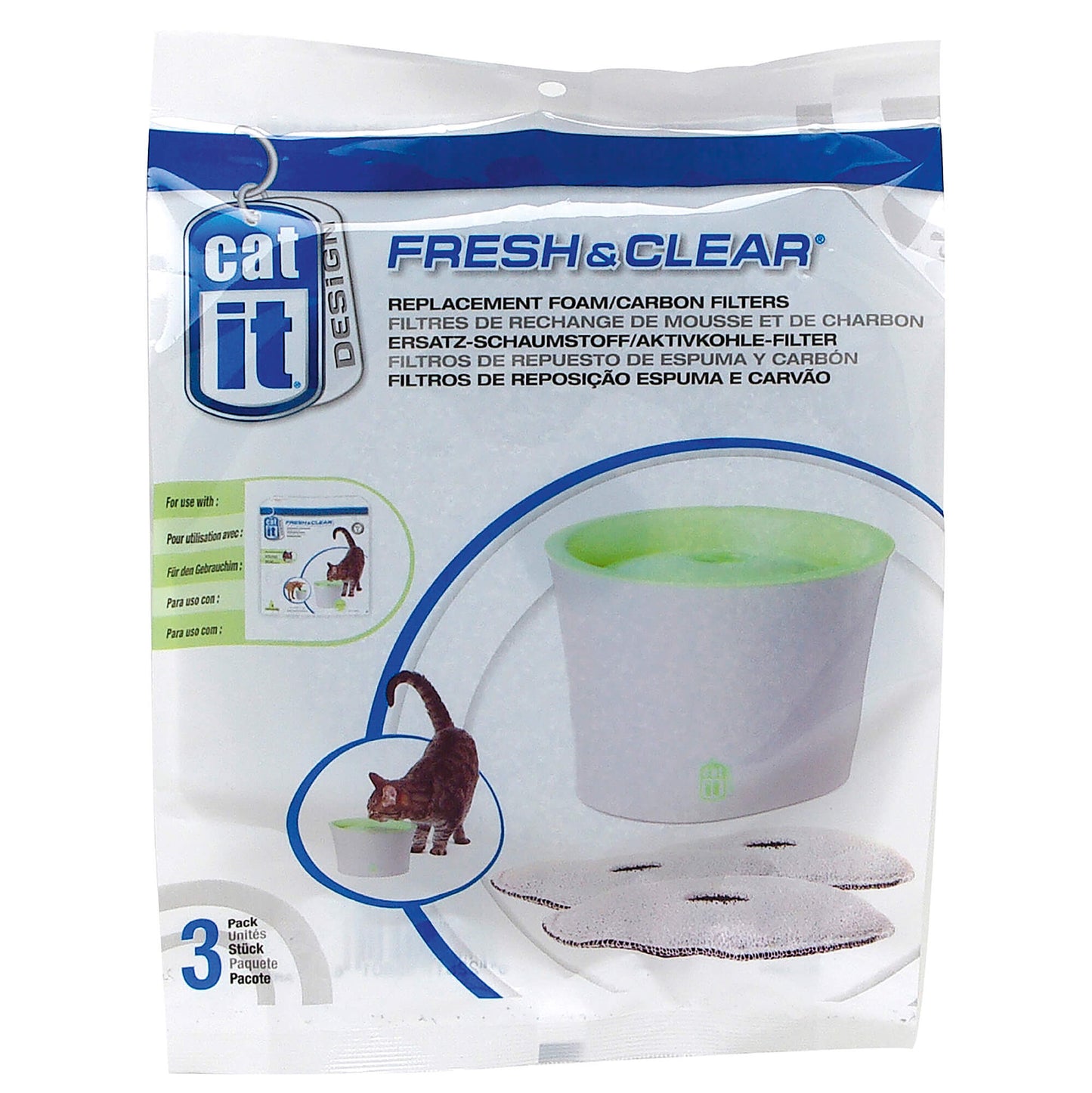 Ersatzfilter Fresh & Clear 3Stk.