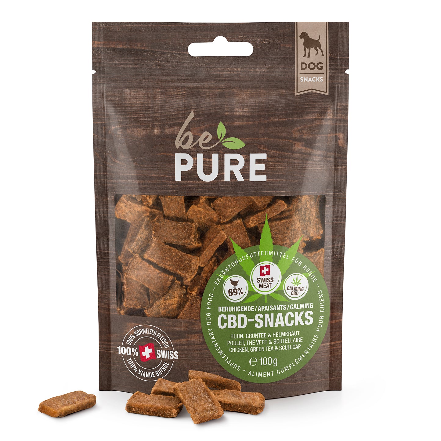 Hund Halbfeuchter Snack "Calming Dog" Huhn