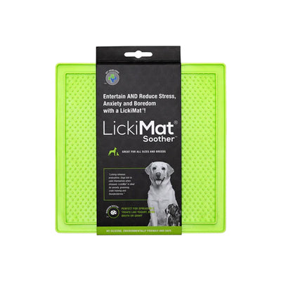 Hund Napf "LickiMat® Soother™" Grün