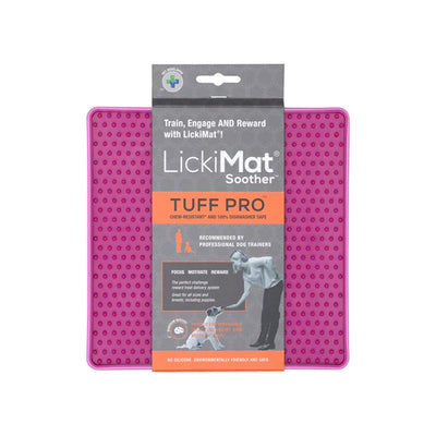 Hund Napf "LickiMat® Soother™ PRO Tuff™" Pink