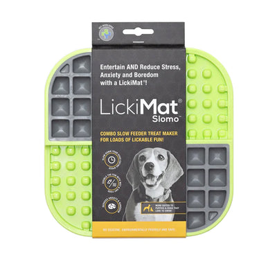 Hund Napf "LickiMat® Slomo™" Grün