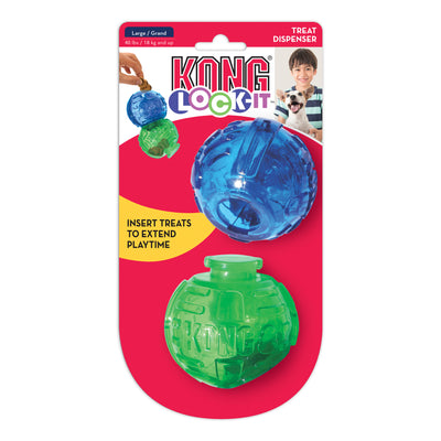 Hund Spielzeug "Lock-It 2-pk" L