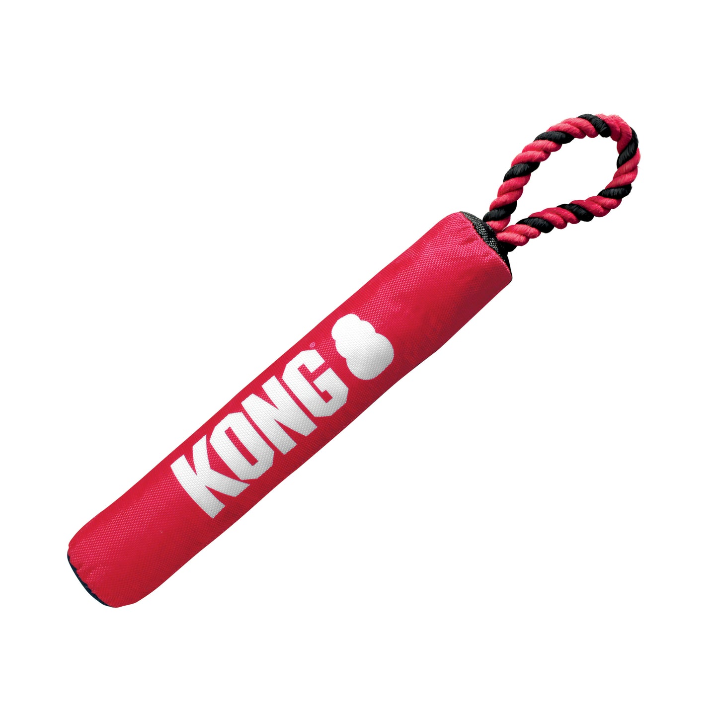 Hund Spielzeug "Signature Stick W/Rope" rot M