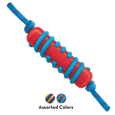 Hunde Spielzeug "Jaxx Brights Stick W/Rope" Assort