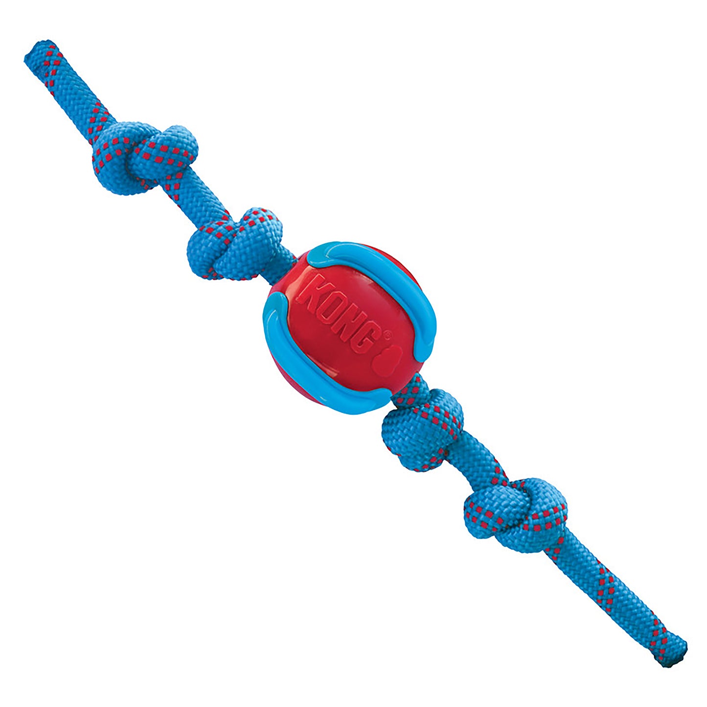 Hunde Spielzeug "Jaxx Brights Ball W/Rope" Assort.