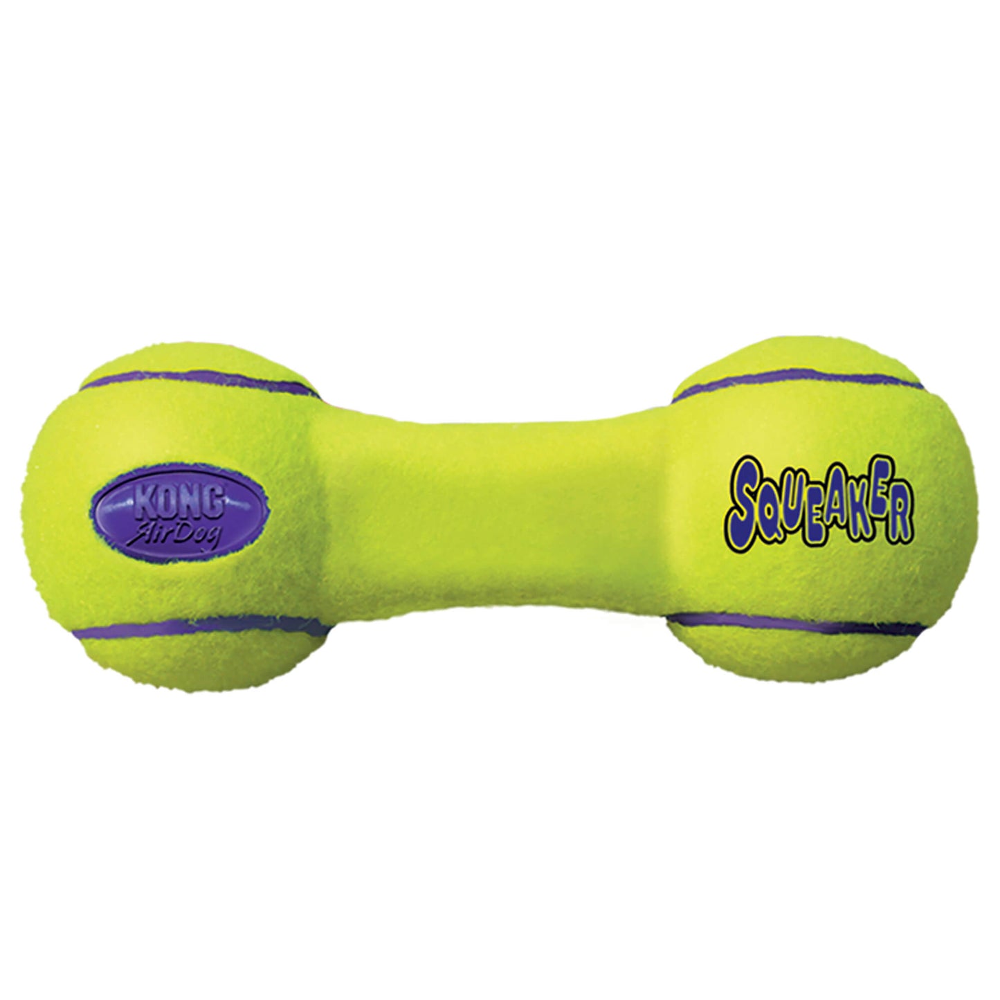 Hund Spielzeug "AirDog Squeaker Dumbbell" gelb M