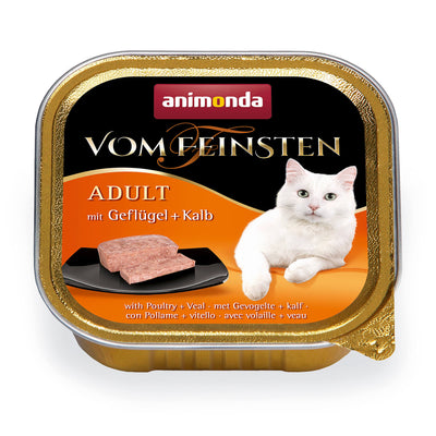 Katze Nassfutter "VF Adult" Geflügel/Kalb