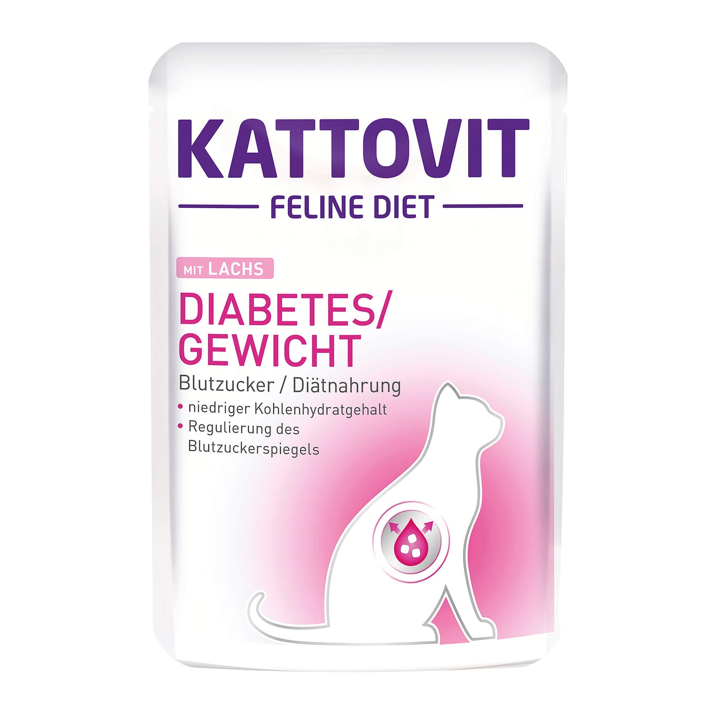 Katze Nassfutter "Diabetes/Gewicht" Lachs