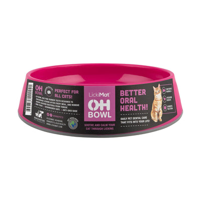 Katze Napf "LickiMat® OH Bowl®" Cat Pink