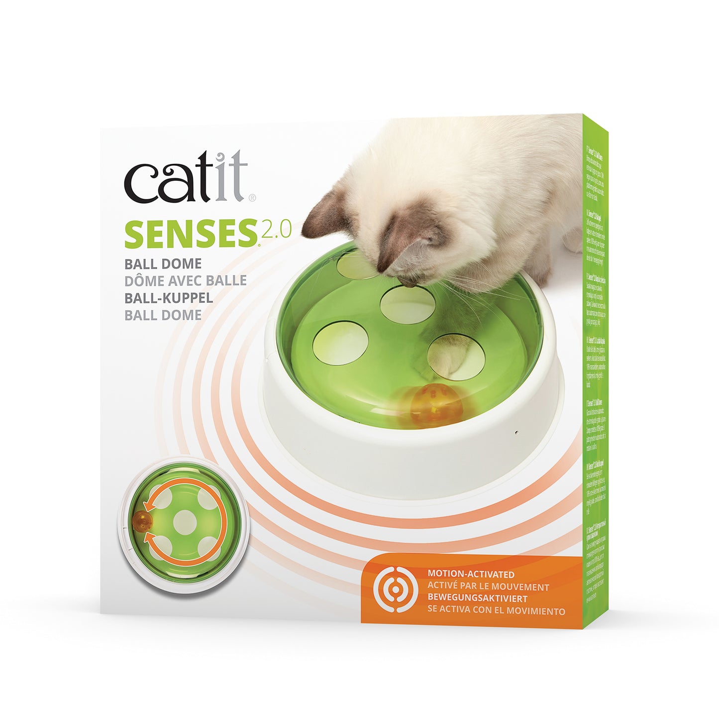 Katze Spielzeug Interaktives  "Senses 2.0" weiss