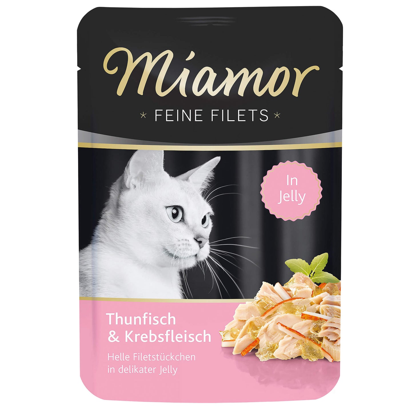 Katze Nassfutter "Feine Filets" Thun/Krebs