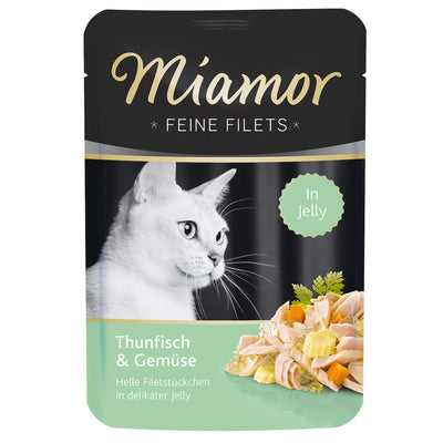 Katze Nassfutter "Feine Filets" Thun/Gemüse