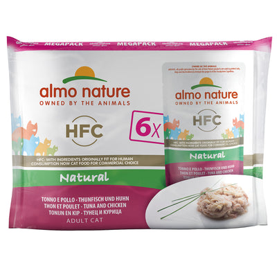 Katze Nassfutter "HFC Natural" Thunfisch/Huhn