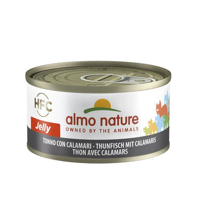 Katze Nassfutter "HFC Jelly" Thunfisch/Calamaris