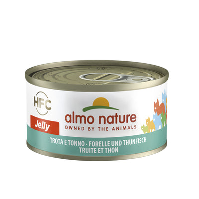 Katze Nassfutter "HFC Jelly" Forelle/Thunfisch